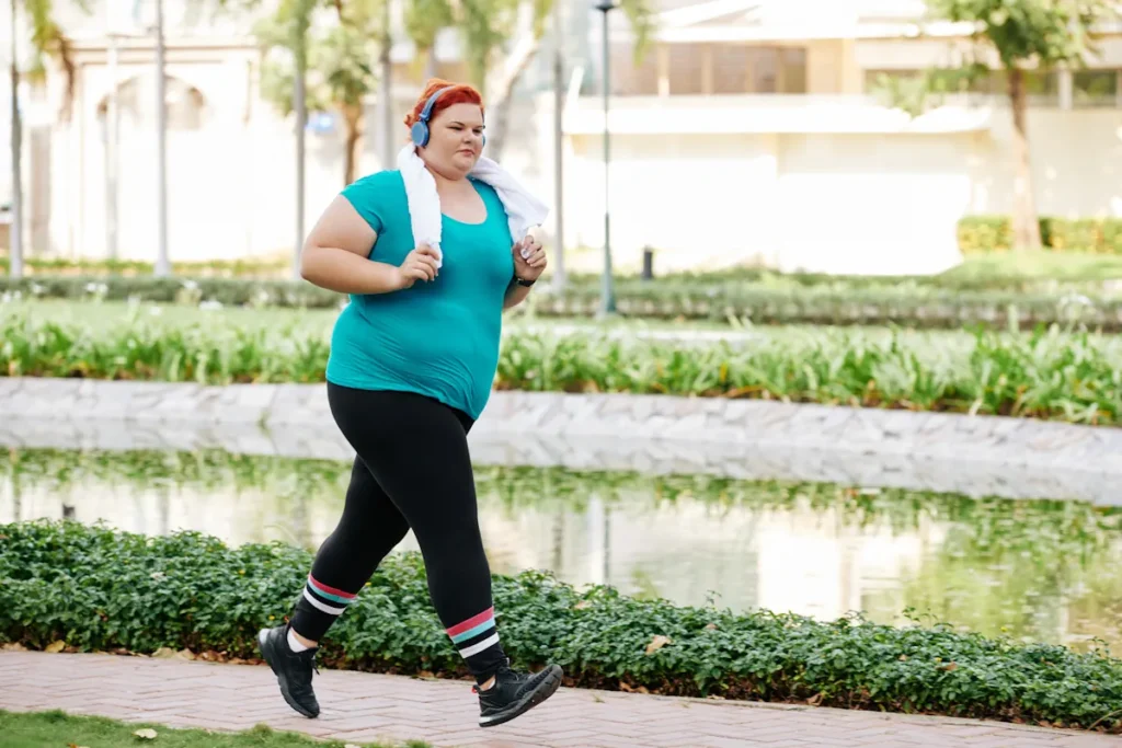 Voici comment courir en pesant 120 kg